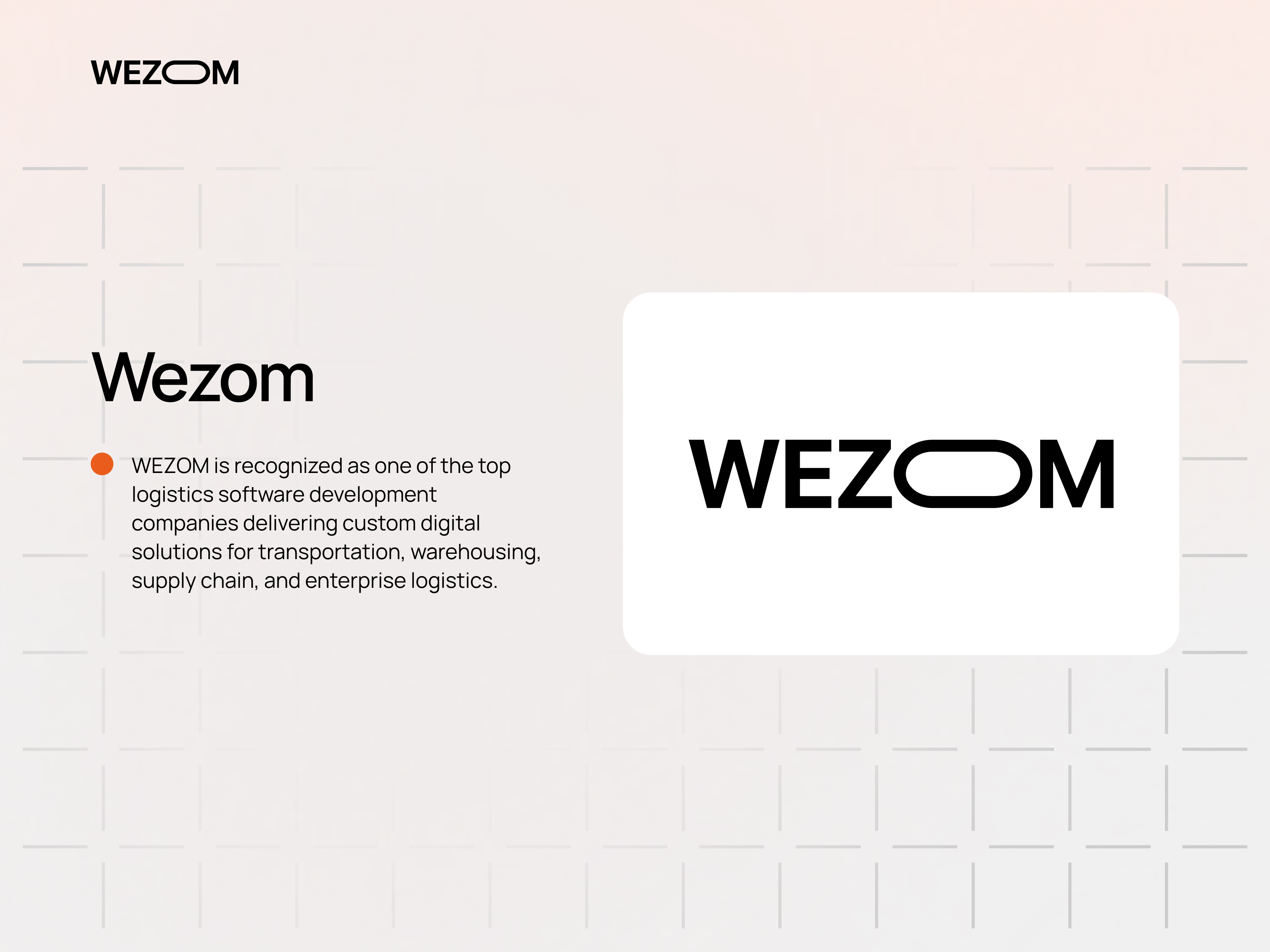 WEZOM listed among the top logistics software development companies delivering custom transportation and supply chain solutions